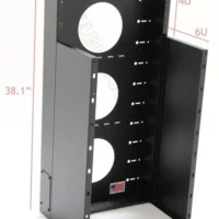 6U + 4U Vertical MiniRaQ Convertible Tall By Black Hawk Labs MRQ301V10