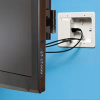 Arlington Wall Mount Low Profile TV Box AC Power And AV Cable Box TVL508 -CableSupply shop 2957 54119.1650912993