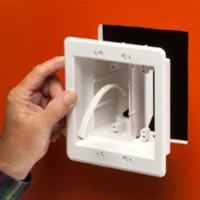 TV Box Recessed Outlet Multi-Gang (Wall Plate Kit) 2-Gang, White, 1-Pack 9 TV Box Recessed Outlet Multi-Gang (Wall Plate Kit) 2-Gang, White, 1-Pack -CableSupply shop 3023 27329.1563216023