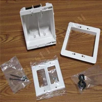 TV Box Recessed Outlet Multi-Gang (Wall Plate Kit) 2-Gang, White, 1-Pack 13 TV Box Recessed Outlet Multi-Gang (Wall Plate Kit) 2-Gang, White, 1-Pack -CableSupply shop 3027 75880.1563216039