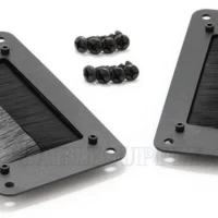 Brush Cover Access Plates Black - (Set Of 2) Black Hawk Labs