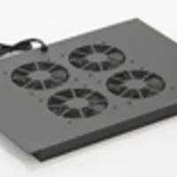Vertical MiniRaQ Secure Series 14U Fan Tray By Black Hawk Labs BH2031