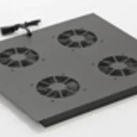 Vertical MiniRaQ Secure Series 16U Fan Tray By Black Hawk Labs BH2030