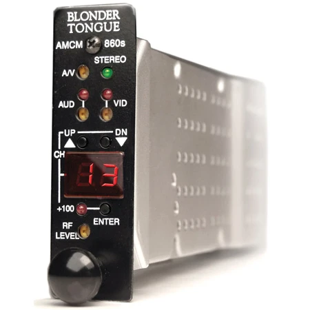Blonder Tongue AMCM-860DS Modular Agile Stereo Audio/Video Modulator (HE Series) 1 Blonder Tongue AMCM-860DS Modular Agile Stereo Audio/Video Modulator (HE Series)
