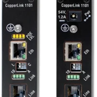 Patton CL1101E/PAFA/RJ45/EUI-2PK CopperLink Industrial PoE Extender Kit - 1x10/100 - 802.3af RJ45 Line - 100-240VAC