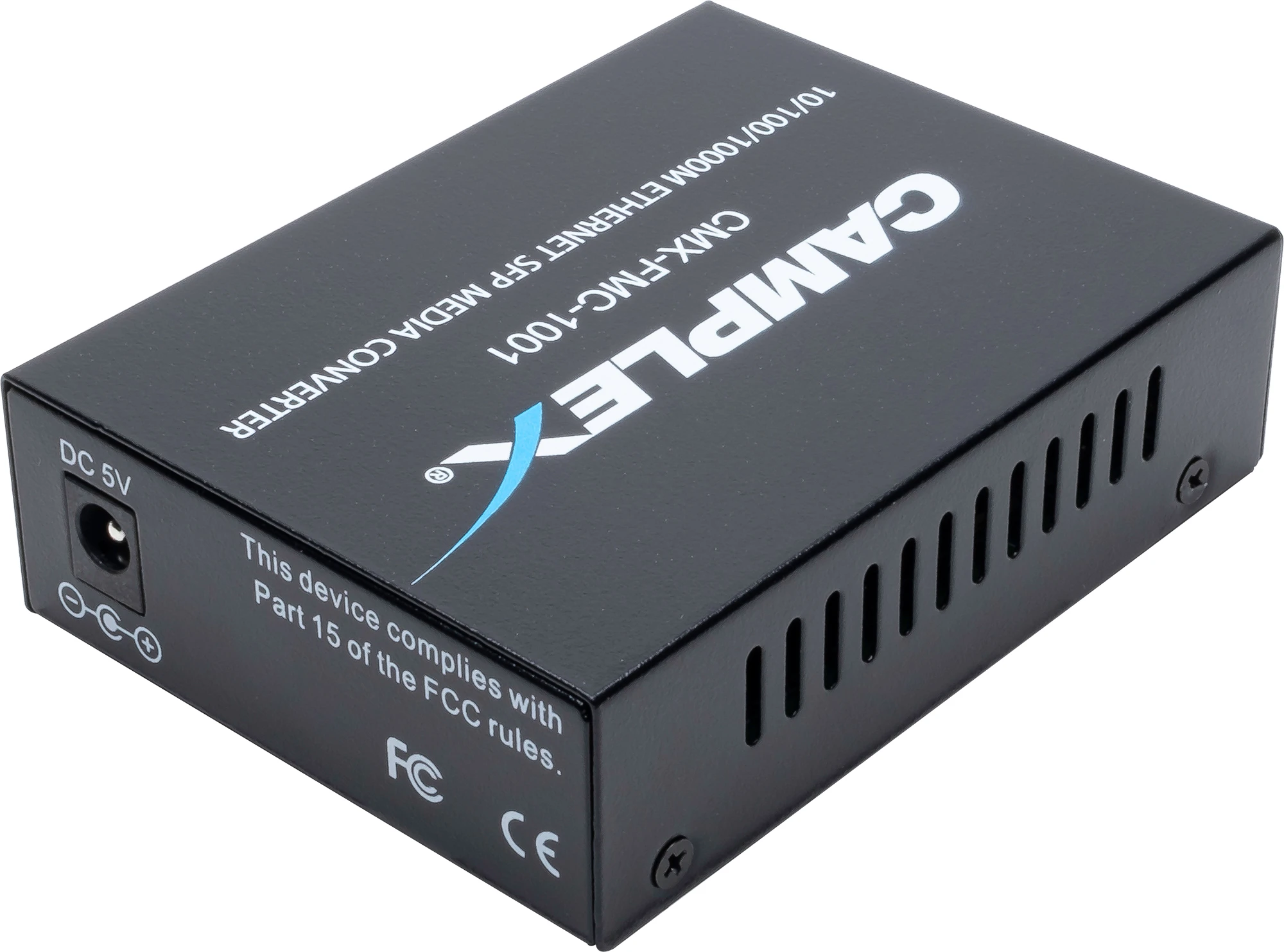 Camplex CMX-FMC-1001 Fiber Media Converter Gigabit Ethernet 1000Base-T To 1000Base-SX/LX SFP 2 Camplex CMX-FMC-1001 Fiber Media Converter Gigabit Ethernet 1000Base-T To 1000Base-SX/LX SFP - Image 2