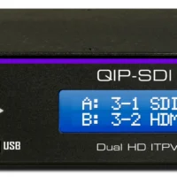Contemporary Research QIP-SDI HDMI IPTV Encoder With H.264 - HD-SDI/HDMI/Composite/Analog Stereo/SPDIF Inputs
