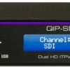 Contemporary Research QIP-SDI 2 IPTV Encoder With H.264 - HD-SDI/Composite/Analog Stereo/SPDIF Inputs