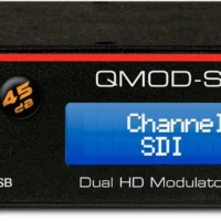 Contemporary Research QMOD-SDI HDMI Dual-channel RF Or IPTV Encoder With SDI And HDMI Inputs
