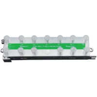Cabletronix CTVS-12SB CATV RF Coax Splitter - Single Input/12 Outputs - Vertical Ports/Solder Back - 5-1000MHz