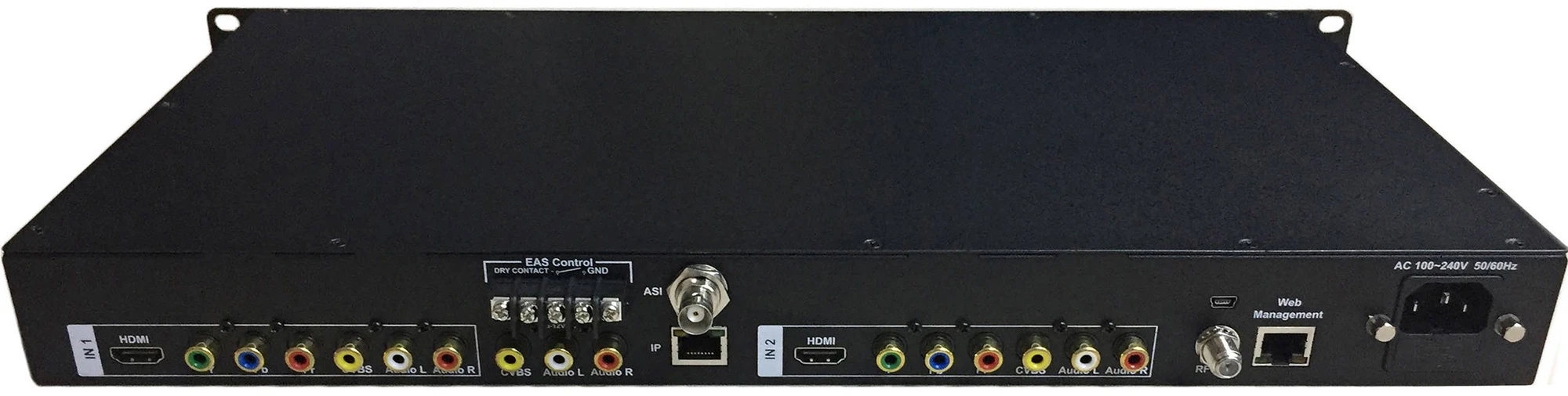 Cabletronix DT-IPTV-QAM-ASI-2H Dual Input Digital Encoder-Modulator With ASI 2 Cabletronix DT-IPTV-QAM-ASI-2H Dual Input Digital Encoder-Modulator With ASI - Image 2