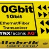 LYNX Technik OET 1910 10G/1G Ethernet/Fiber Optic Transceiver (Singlemode/1310nm/LC Connectors/20km)