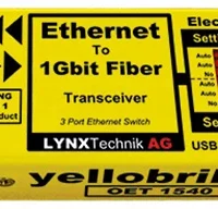 LYNX Technik OET 1540 Ethernet To Fiber Transceiver 40km - CWDM