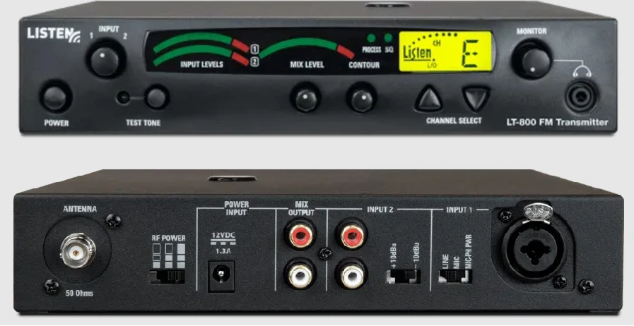 Listen LS-58-072-D IDSP Advanced Level III Stationary RF System 72 MHz - Dante Supported 2 Listen LS-58-072-D IDSP Advanced Level III Stationary RF System 72 MHz - Dante Supported - Image 2