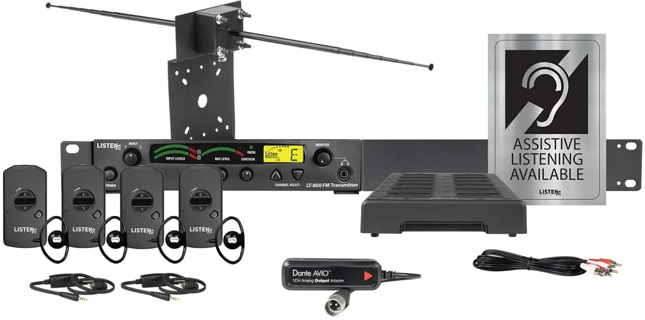 Listen LS-58-072-D IDSP Advanced Level III Stationary RF System 72 MHz - Dante Supported 1 Listen LS-58-072-D IDSP Advanced Level III Stationary RF System 72 MHz - Dante Supported