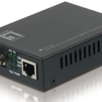 LevelOne FVT-2002 RJ45 To ST Fast Ethernet Media Converter - Multi-Mode Fiber - 2km