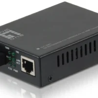 LevelOne GVT-2001 RJ45 To SC Gigabit Media Converter - Multi-Mode Fiber - 550m