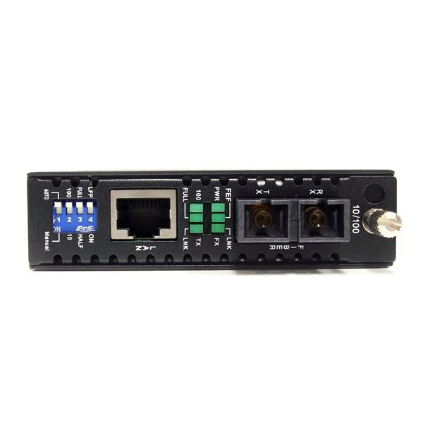 StarTech ET90110SC2 10/100 Mbps Multimode Fiber Media Converter - SC - Up To 2 Km 2 StarTech ET90110SC2 10/100 Mbps Multimode Fiber Media Converter - SC - Up To 2 Km - Image 2