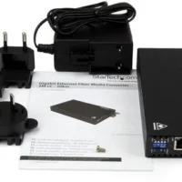 StarTech ET91000SM20 Gigabit Ethernet Copper-to-Fiber Media Converter - SM LC - 20km (12.4 Miles) -CableSupply shop ST ET91000SM20 4