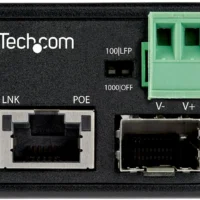 StarTech IMC1GSFP30W PoE+ Fiber To Ethernet Media Converter 30W / SFP-RJ45 - SM/MM Fiber To Copper Gigabit Ethernet -CableSupply shop ST IMC1GSFP30W 2