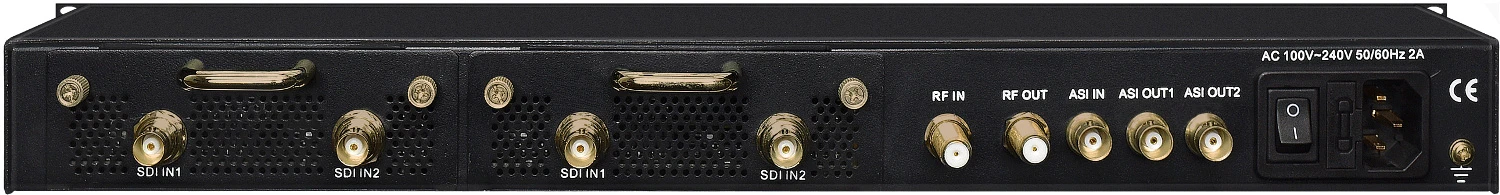 Thor Fiber H-4SDI-ATSC-IPLL 4-Channel HD-SDI To ATSC Encoder Modulator With Low Latency & IPTV Streamer 2 Thor Fiber H-4SDI-ATSC-IPLL 4-Channel HD-SDI To ATSC Encoder Modulator With Low Latency & IPTV Streamer - Image 2