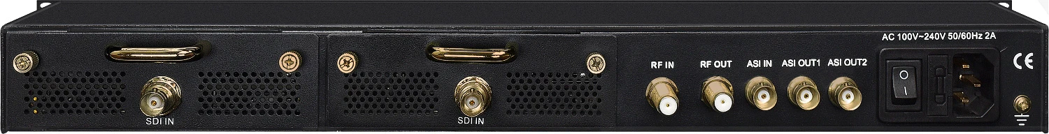 Thor Fiber H-2SDI-QAM-IPLL 2-Channel HD-SDI To QAM Encoder Modulator With Low Latency & IPTV Streamer 2 Thor Fiber H-2SDI-QAM-IPLL 2-Channel HD-SDI To QAM Encoder Modulator With Low Latency & IPTV Streamer - Image 2