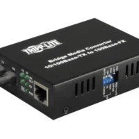 Tripp Lite N784-001-ST Fiber Optic - 10/100BaseT To 100BaseFX-ST Media Converter 2km 1300nm