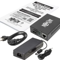 Tripp Lite N785-P01-SFP Gigabit SFP Fiber To Ethernet Media Converter - POE+ - 10/100/1000 Mbps -CableSupply shop TRL N785 P01 SFP 3