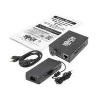 Tripp Lite N785-P01-LC-MM1 Fiber To Ethernet Multimode Media Converter - LC Duplex - POE+ -CableSupply shop TRL N785P01LCMM1 3